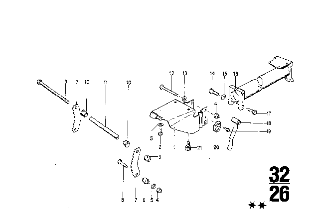 1972 BMW Bavaria Steering Column Diagram 7