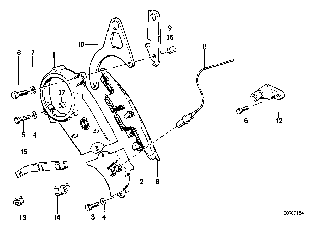 1989 BMW 325is Wheel Casing Diagram 2