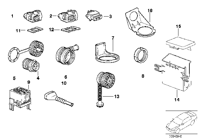 1994 BMW 325i Wiring Connections Diagram