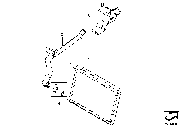 2009 BMW 328i Heater Diagram