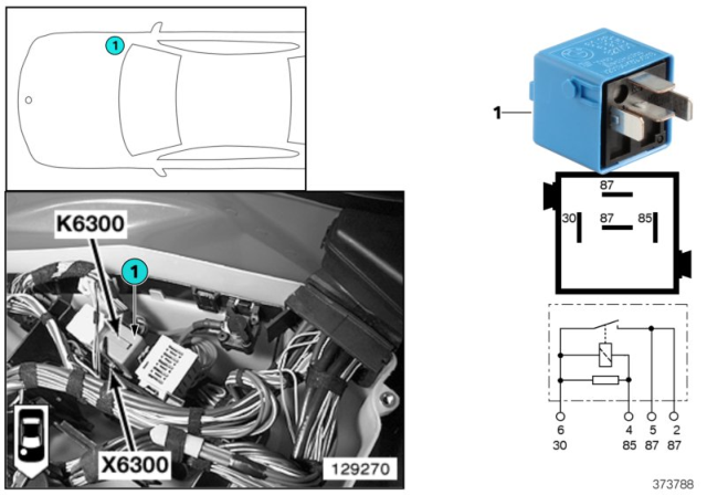 2002 BMW Z8 Relay DME Diagram