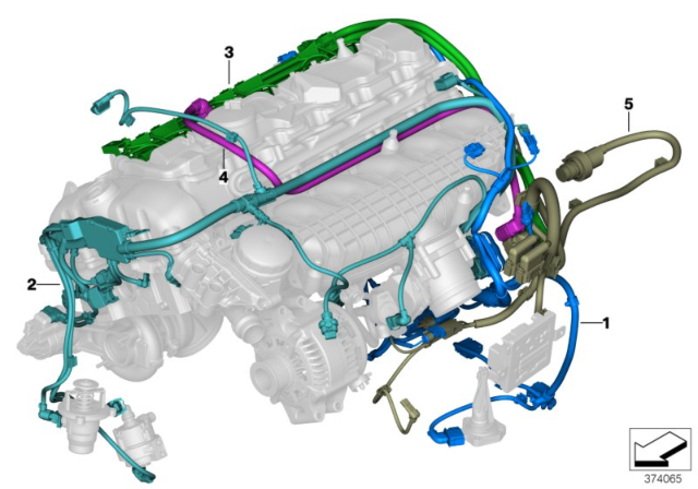 2017 BMW M4 Engine Wiring Harness Diagram