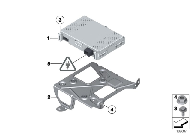 2012 BMW Z4 Satellite radio Diagram