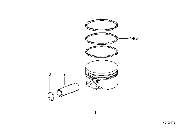 2003 BMW X5 Crankshaft - Pistons Diagram