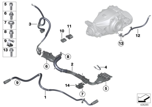 2013 BMW ActiveHybrid 3 Asa-Bolt Diagram for 07129904998