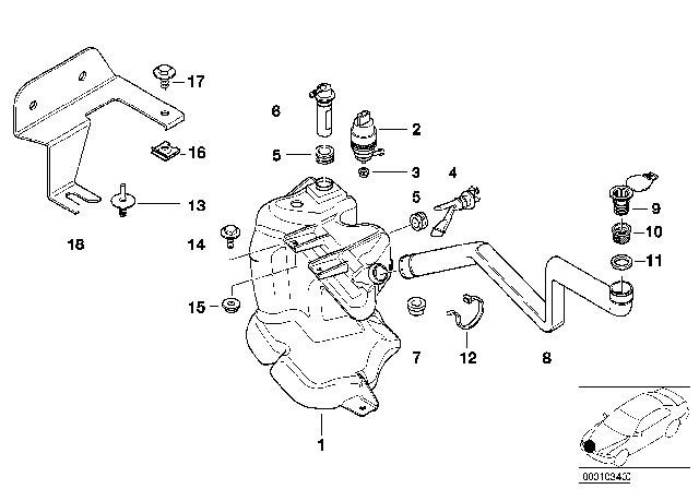 1998 BMW M3 Wash Container For Sequential M Gearbox Diagram