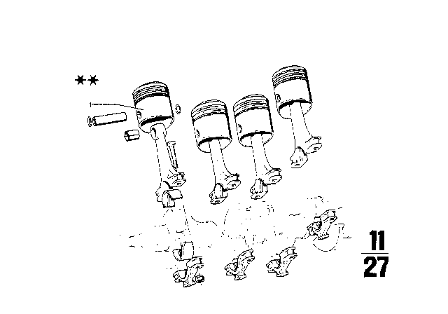 1972 BMW 2002 Piston Diagram 1