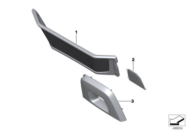 2020 BMW Z4 Retrofit, Wind Deflector Diagram