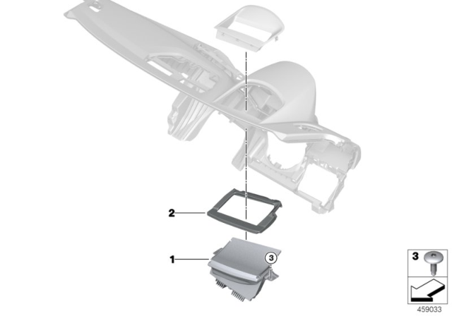 2020 BMW X2 Head-Up Display Diagram