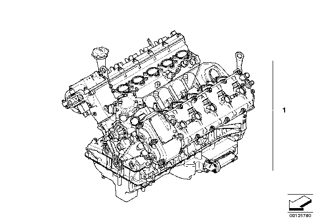 2010 BMW M5 Short Engine Diagram