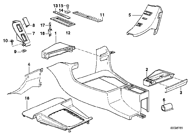 1991 BMW M5 Storing Partition Diagram 2