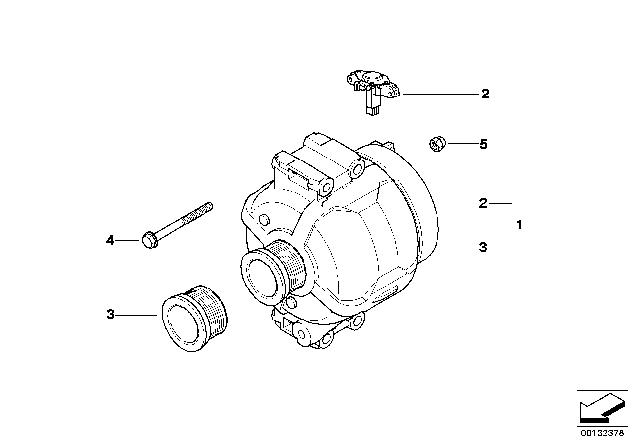 2006 BMW 325xi Alternator Diagram