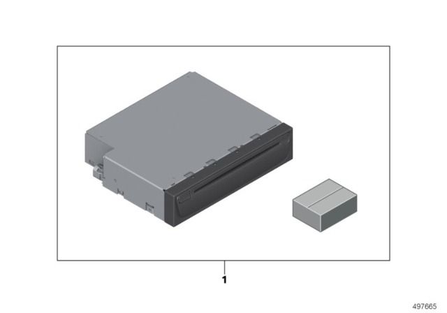 2019 BMW X5 CD Drive Diagram