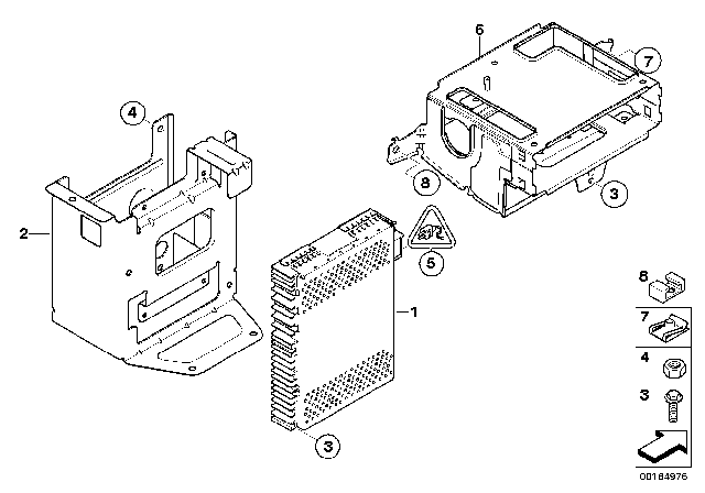 2008 BMW X6 Satellite radio Diagram