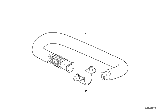 2010 BMW 328i Various Cable Grommets Diagram 2