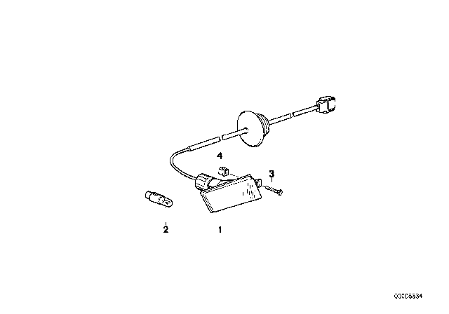 1995 BMW 840Ci Turn Indicator Diagram