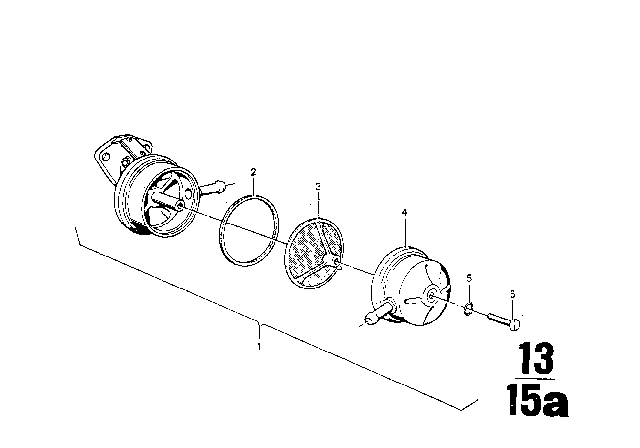 1969 BMW 2800 Fuel Pump Diagram 2