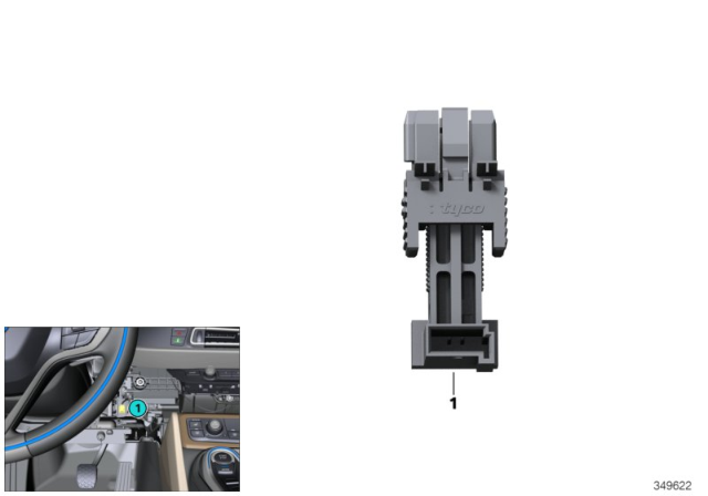 2015 BMW i8 Switch, Brake Light Diagram