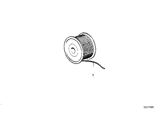 1994 BMW 530i Cable-Yarded Material Diagram 1