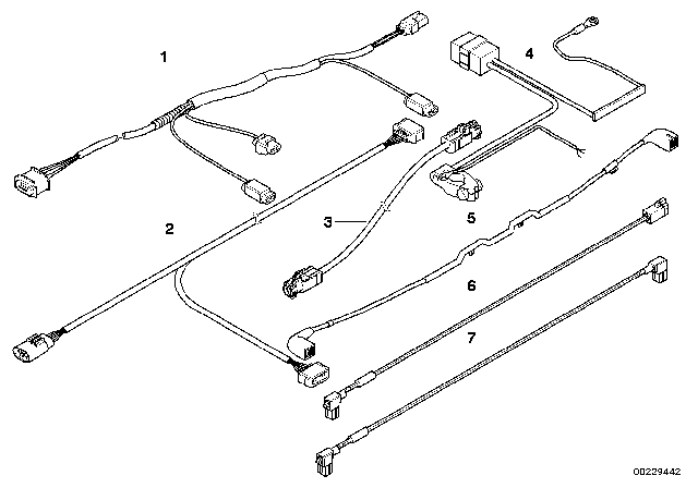 2010 BMW M5 Various Additional Wiring Sets Diagram 2