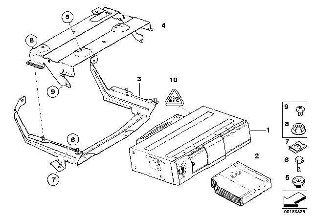 2008 BMW 328i CD Changer Diagram