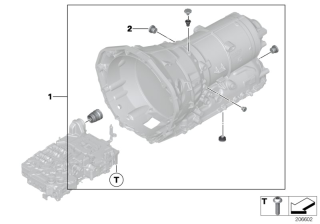 2016 BMW 320i Small Parts (GA8HP45Z) Diagram