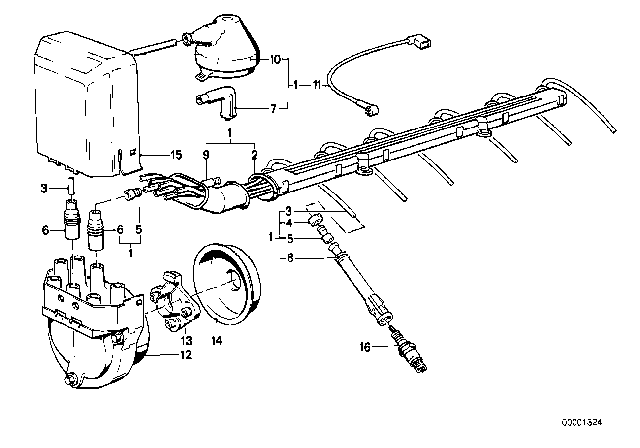 1988 BMW 325i Ignition Wiring Diagram 2