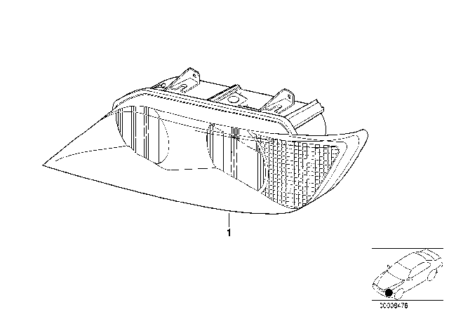 2000 BMW Z3 M Headlight Diagram