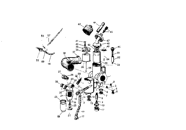 1957 BMW Isetta Spring Diagram for 13110035214