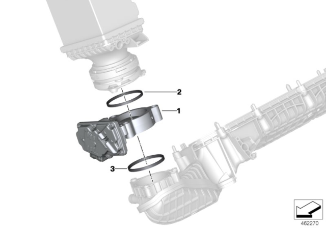 2019 BMW Alpina B7 Throttle Housing Assy Diagram