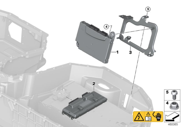 2018 BMW 530e High-Voltage Accumulator Diagram 3