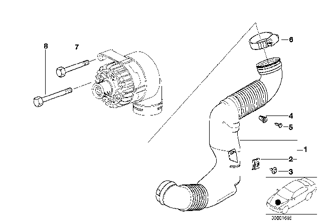 2000 BMW Z3 Generator Cooling Diagram