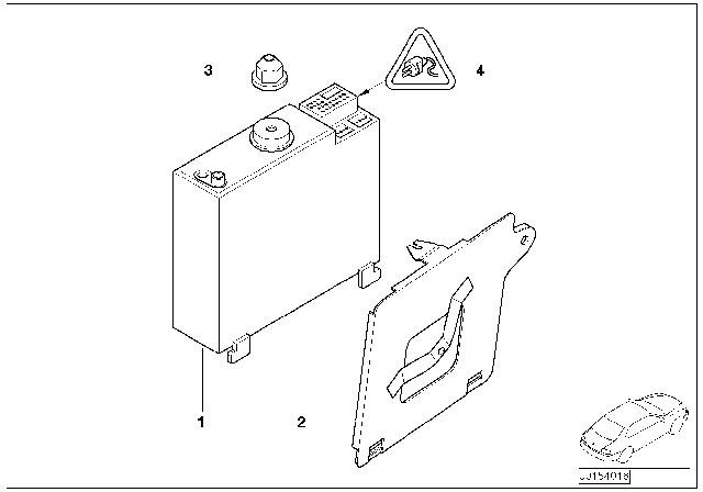 2000 BMW 540i On-Board Monitor Diagram 3