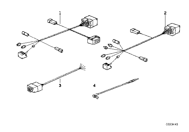 1994 BMW 840Ci Radio Adapter Wiring Diagram