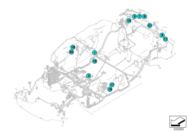 2020 BMW X7 Plug Connection Diagram 20