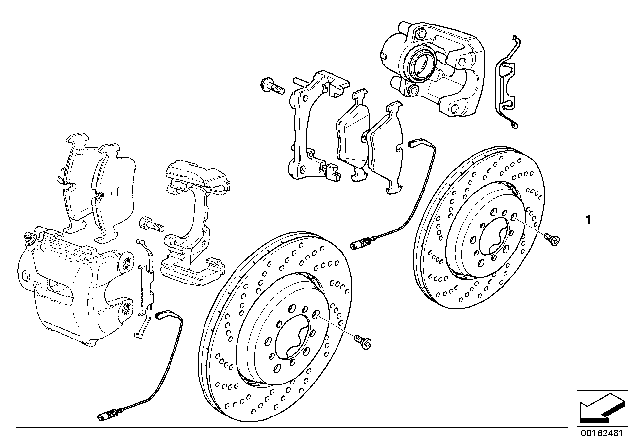 2004 BMW M3 Retrofit, Sport Brake Diagram