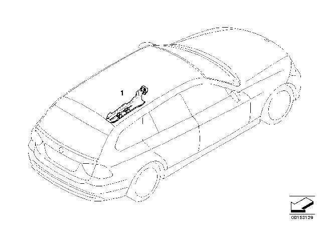 2010 BMW 328i Cable Guide Diagram 2