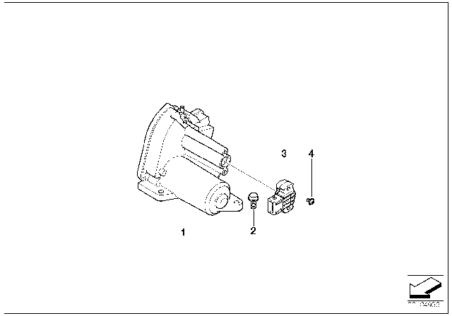 2008 BMW Z4 M Throttle Actuator Diagram