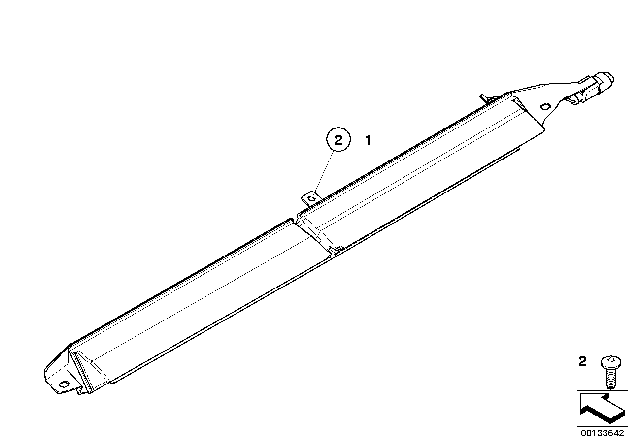 2008 BMW 535xi Third Stoplamp Diagram