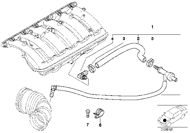 1999 BMW Z3 Sucking Jet Pump Diagram for 11611439396