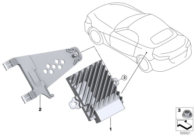 2020 BMW Z4 Active Sound Design Diagram