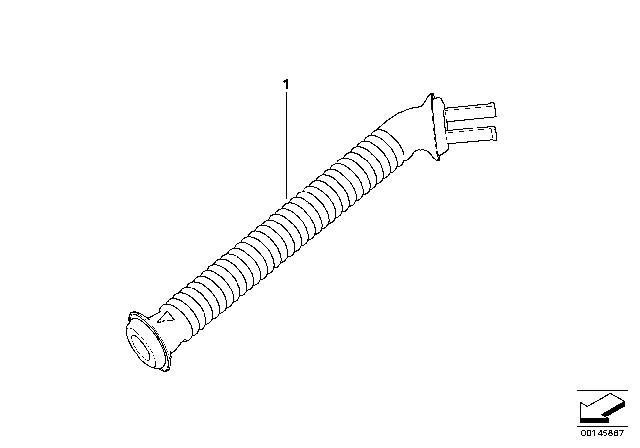 2008 BMW Z4 M Rubber Grommet, Trunk Lid Diagram for 61133448420