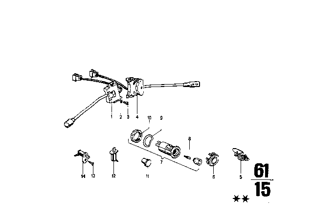 1969 BMW 2002 Switch Diagram 3