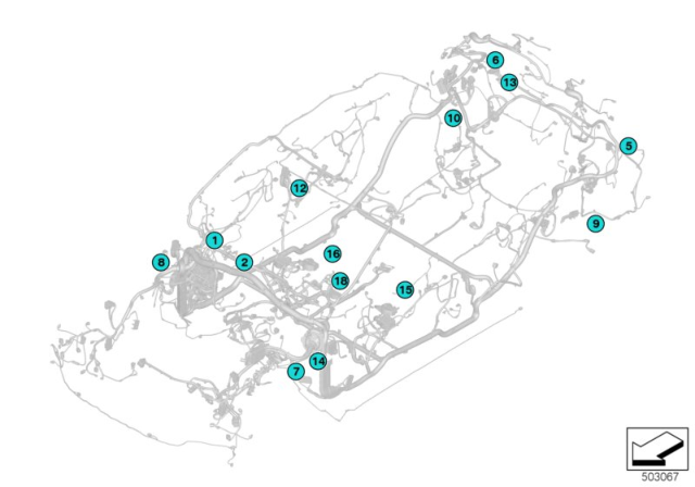 2018 BMW X2 Plug Connection Diagram 32