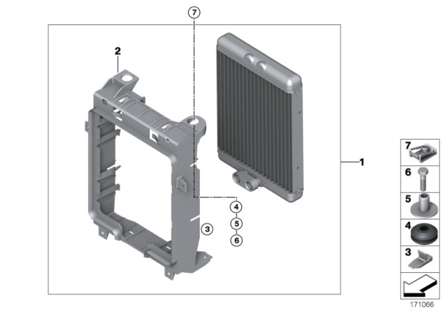 2011 BMW X6 Engine Oil Cooler Diagram