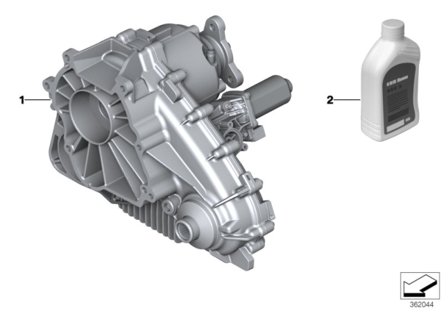 2013 BMW X5 M Transfer Case ATC Diagram