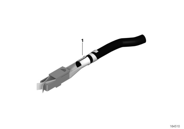 2012 BMW Z4 Flat Spring Contact Mdk4 2.8 Diagram for 12521737772