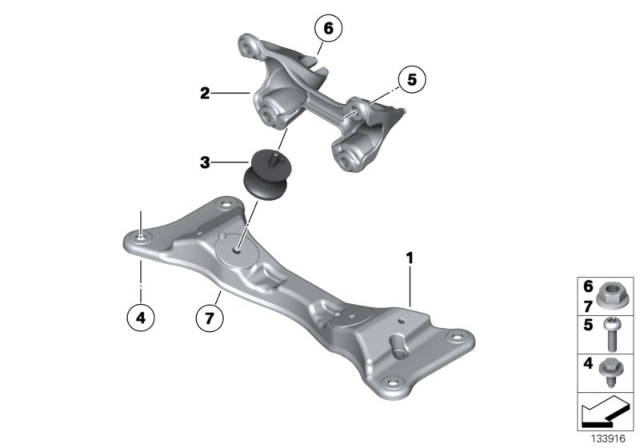 2008 BMW 328i Gearbox Suspension Diagram