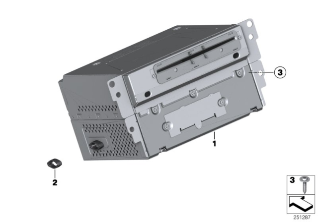 2013 BMW 320i Car Infotainment Computer Diagram