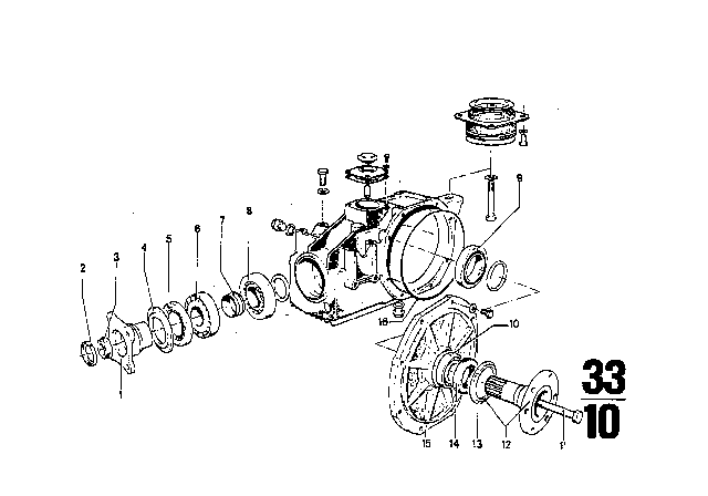 1974 BMW 3.0CS Fillister Head Screw Diagram for 07119919679